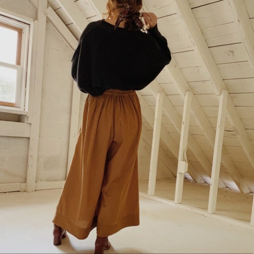 NWT Cotton Wide Leg Fleur Pants - Picture 4 of 6